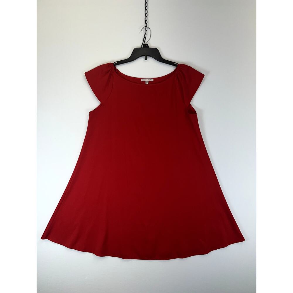 Arlah Blouse Women’s Medium Red Sleeveless 100% Polyester